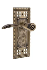 Nostalgic Warehouse CRASWN_DD_NK Swan Non-Turning Two-Sided Lever