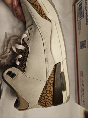 Size 9 - Jordan 3 Retro Low Palomino CT8532-102 NWOT Light Scuffs - Picture 15 of 20