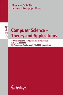 Gerhard J. Woeginger (u. a.) | Computer Science - Theory and Applications | Buch