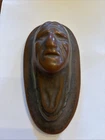 Van Briggle Antique Art Pottery Mountain Crag American Indian Paperweight
