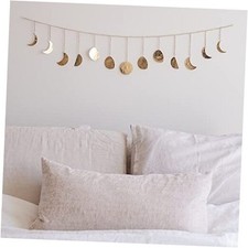 Moon Phase Wall Decor, Gold Wall Decor for Bedroom  Living Room, Gold Garland