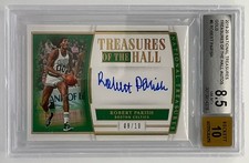 2019 Panini National Treasures Robert Parish Treasures of the Hall /10 BGS 8.5