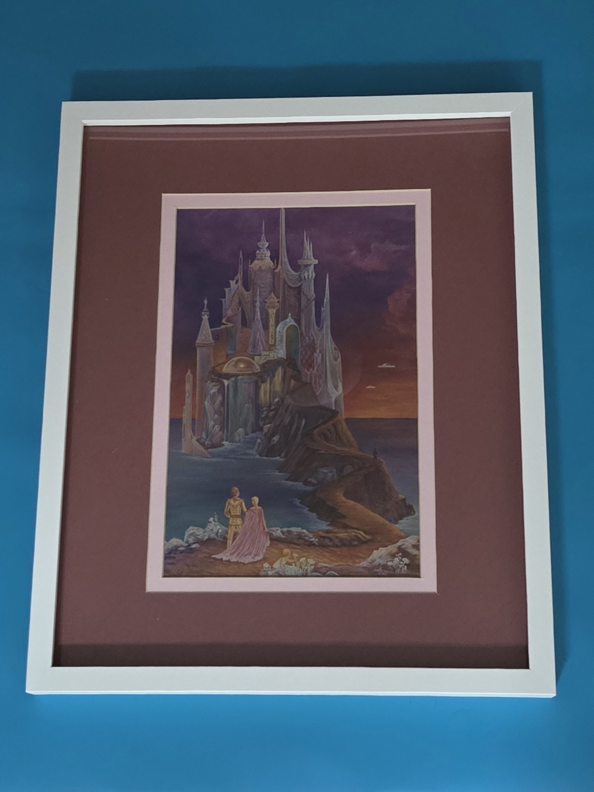 🏰 “City of Light” – Signed Limited Edition Fantasy Print
