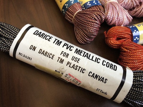 DARICE Cord for Plastic Canvas Lot of 16 - Picture 6 of 8