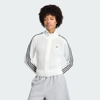 adidas Originals Women's Knitted Firebird Track Top KC6496 | eBay