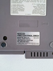 Nintendo NES Top Loader Console System NES-101 Bundle With Games & Controller 