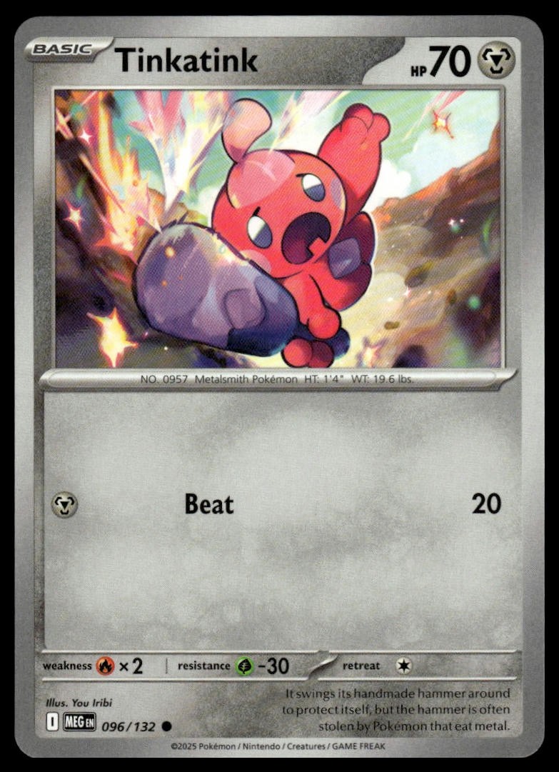 Tinkatink ME01: Mega Evolution 096/132 Normal NM
