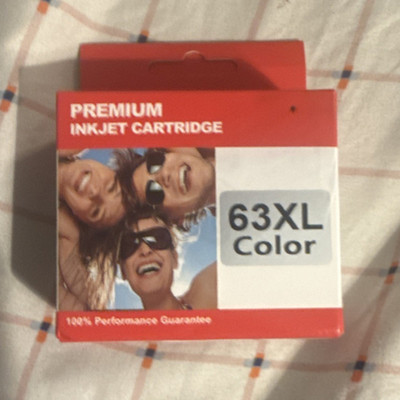 Premium 63XL Tri-Color Compatible Inkjet Cartridge for HP Inkjet Printer 63XL