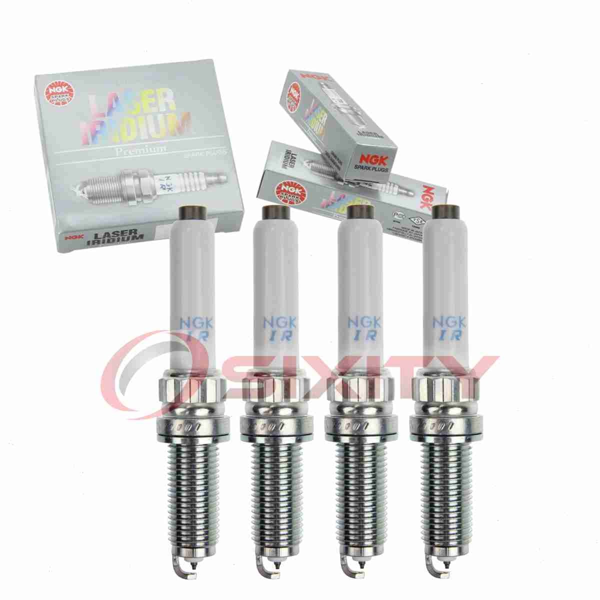 4 pc NGK Laser Iridium Spark Plugs for 2016-2019 Mini Cooper Clubman 2.0L L4 gu