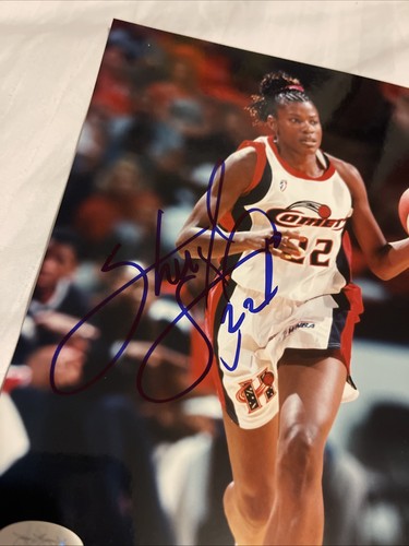 Sheryl Swoopes Signed autographed 8X10 Color Photo WNBA Houston Comets JSA - Picture 3 of 6