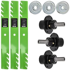 8TEN Blade Spindle Kit for Scag Tiger Cat II 61-Inch 48111 461663 483286 483287