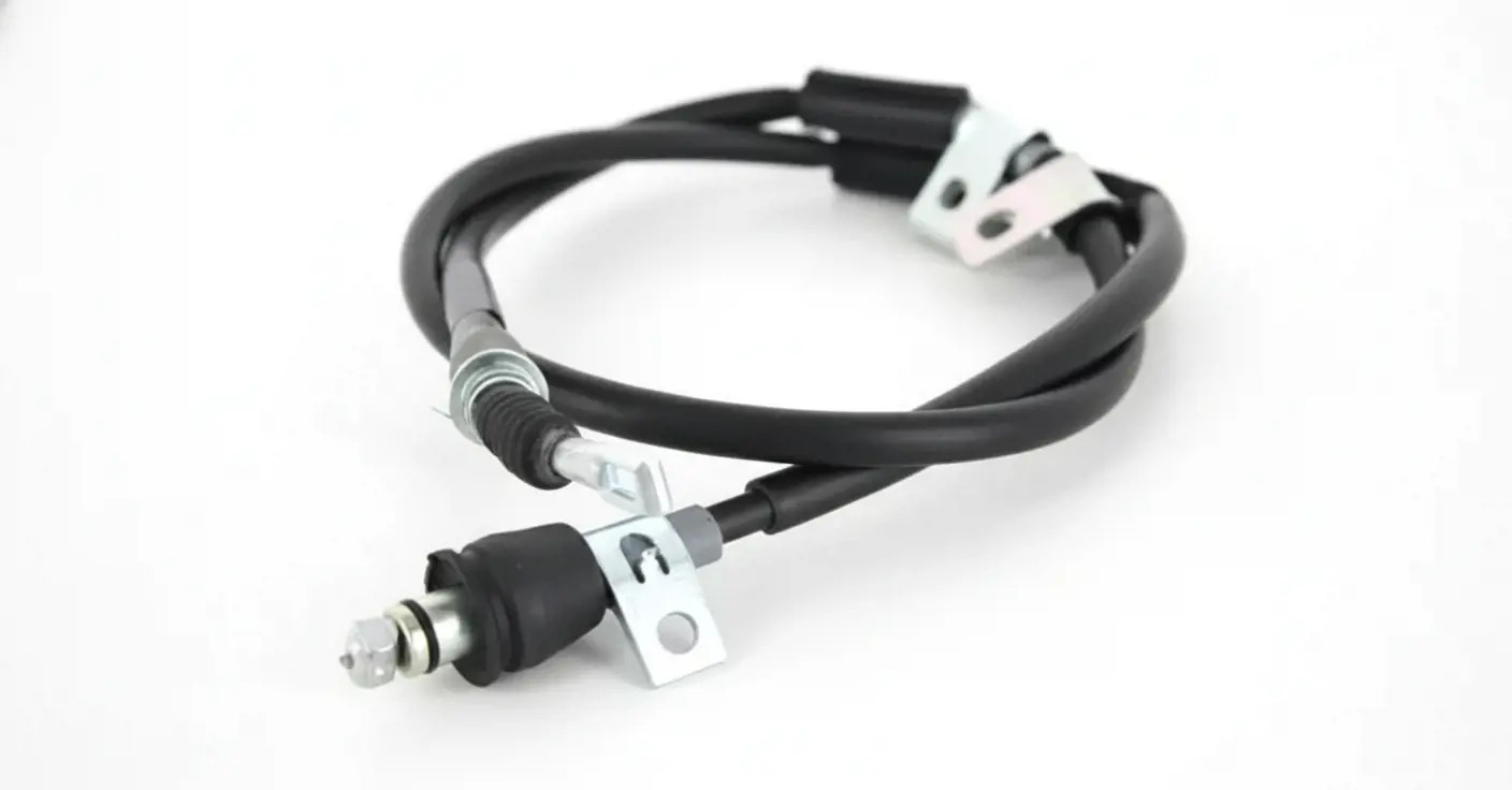 TRISCAN Seilzug Per Freno Di Stazionamento A Disco Per u.a. HYUNDAI COUPE - Immagine 2