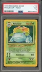 1999 POKEMON GAME #15 VENUSAUR EX PSA 5 BASE SET 15/102 HOLOGRAPHIC
