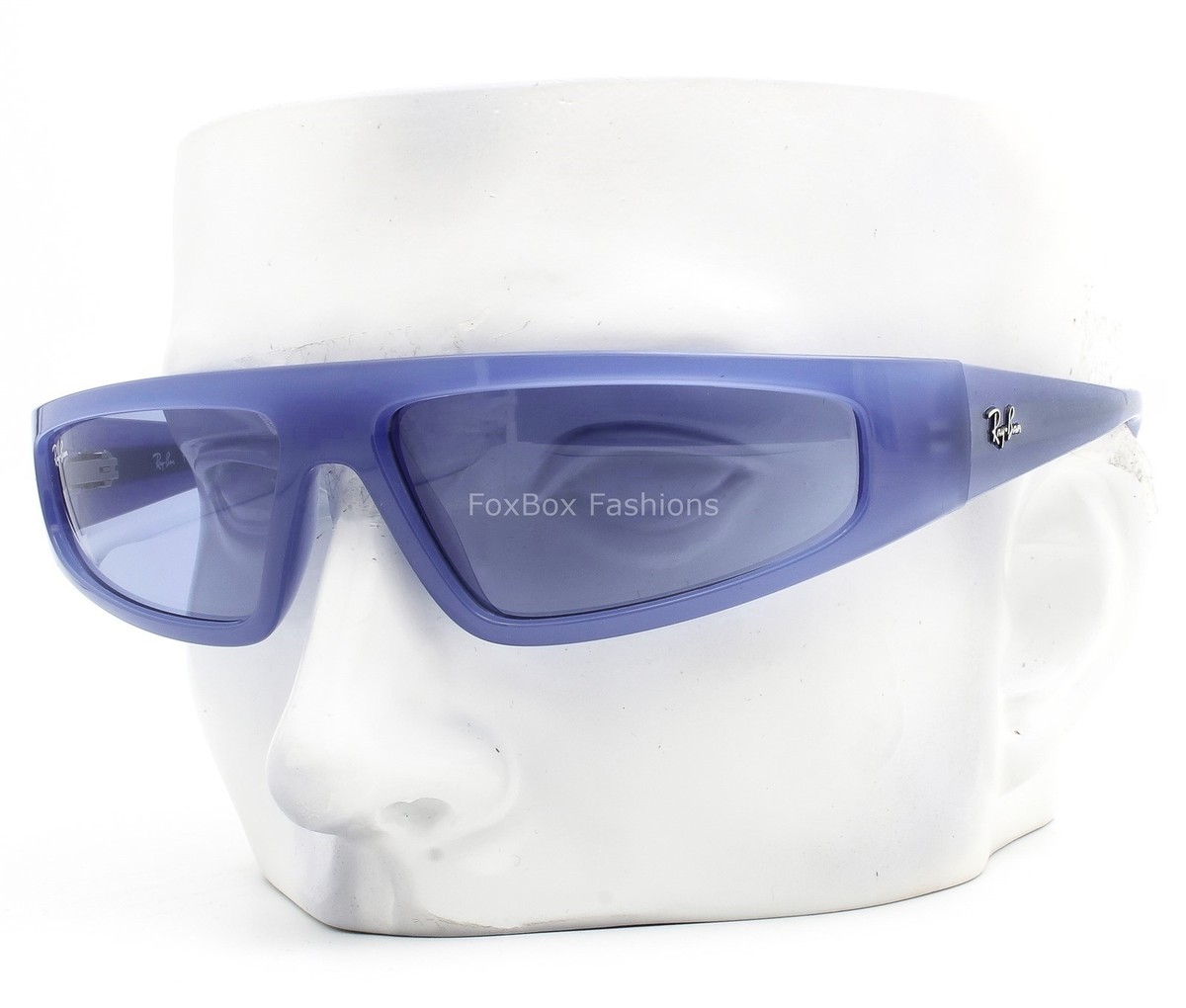 Ray-Ban Izaz RB 4432 6761/80 Sunglasses Polished Electric Blue