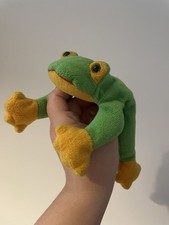 Whisper TY beanie Smoochy the frog