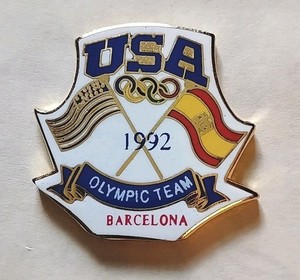 【未開封】1992年バルセロナオリンピック Team USA ピンバッジ Olympic Medal 1992 | eBay
