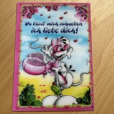 Diddl - Postkarte - Nr. 17 b - Effektkarte - unbenutzt