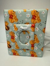 Custom Winnie with Daisies Photo Album - Holds 100 4x6 Photos - Handmade