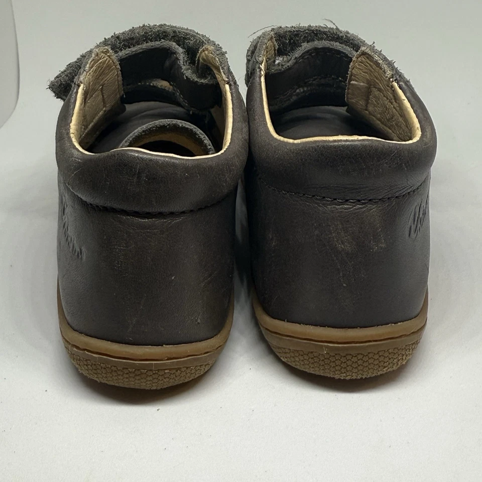 Naturino Cocoon Brown Leather Toddler Shoes Size 6.5 US/23 EU Hook & Loop - Image 4 of 4
