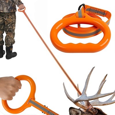 Deer Drag with Wider High-Strength Handle, 6.3ft Rope for Deer Hunting, 1100l...