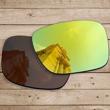 hdhut Polarized Replacement Lenses for-Oakley Holbrook Sunglasses 24K Gold