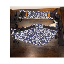 toddler Baby Sling Carrier Blue White Comfort Pouch