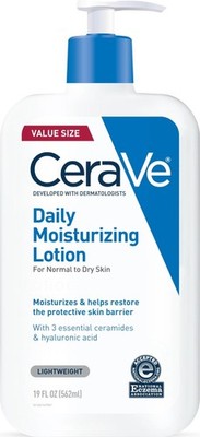 CeraVe Daily Moisturizing Lotion 19 Fl Oz - Fragrance-Free Hydrating Cream