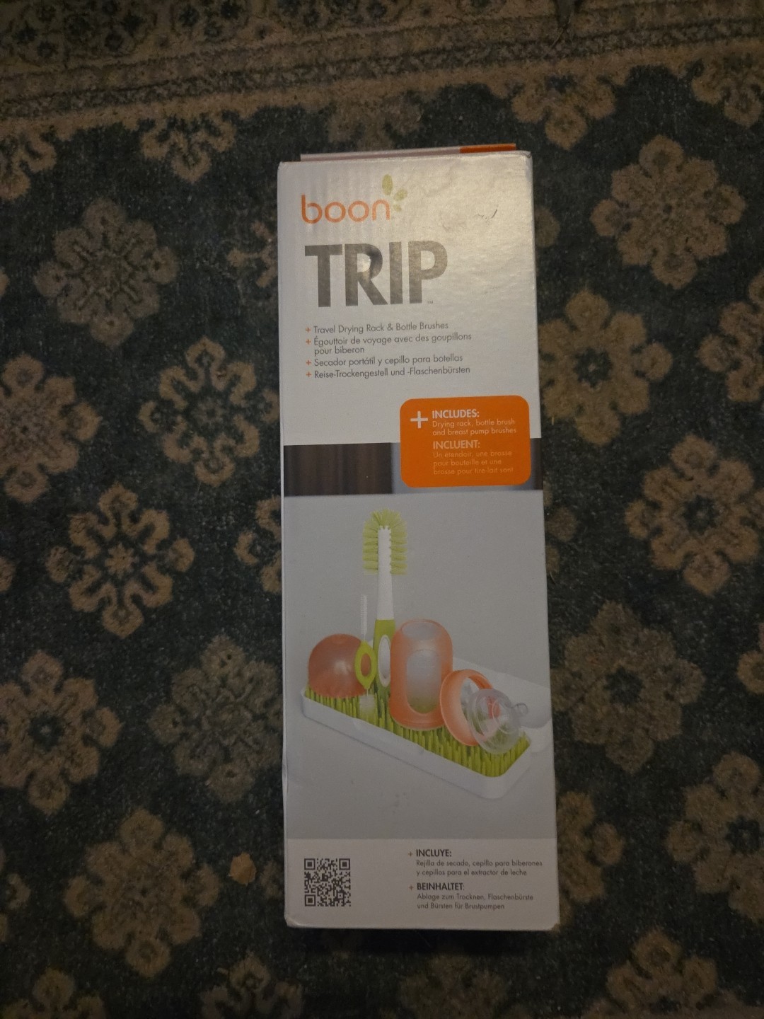 Boon Grass Travel Drying Rack/Holder/Dryer for Infant/Baby B