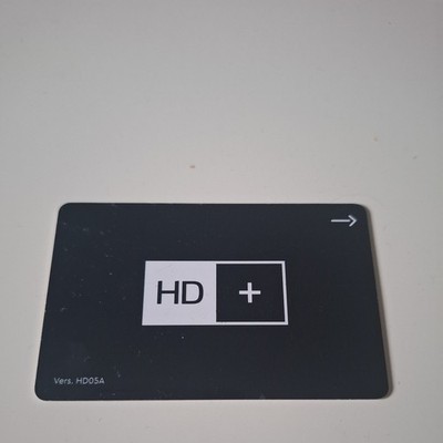 HD Plus Karte, HD+ Karte, HD05A - Topzustand
