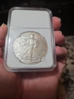 1998 American Silver Eagle MS68 PCGS Rainbow Tone *8146