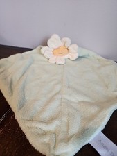 Angel Dear Flower Baby Blanket Lovey Plush Daisy Green