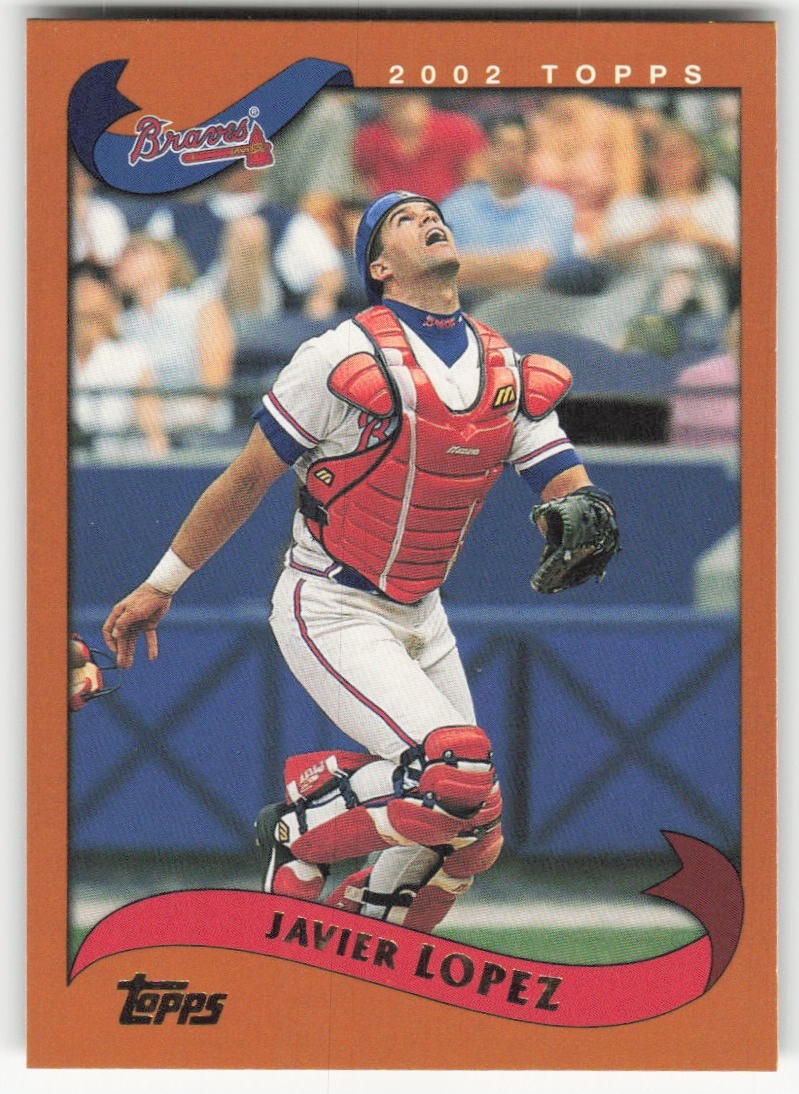 2002 Topps Chrome Javier Lopez 615 Braves NM