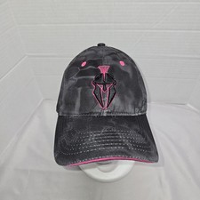Kryptek Performance Typhon / Pink Helmet Logo Black Camo Cap Ladies Fit