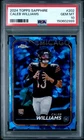 2024 TOPPS CHROME SAPPHIRE #202 CALEB WILLIAMS ROOKIE RC PSA 10