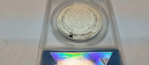 2009P Lincoln PROOF Silver Eagle Coin-ANACS PR70 DCAM #1111 1st day Flawless! - Picture 3 of 5