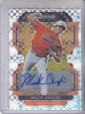 Mack Anglin AUTO numbered 02 of 17    2022 Panini Prizm Draft Box #PDP-205