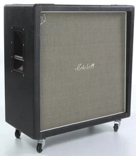 Marshall 1960BHW 120-watt 4 x 12-inch Handwired Speaker Cabinet - Black Tolex