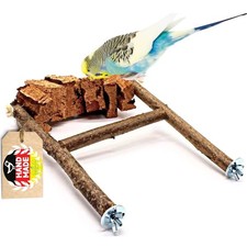 Wellensittich Spielzeug Vogelspielzeug Nymphensittich Käfigzubehör Kork Holz