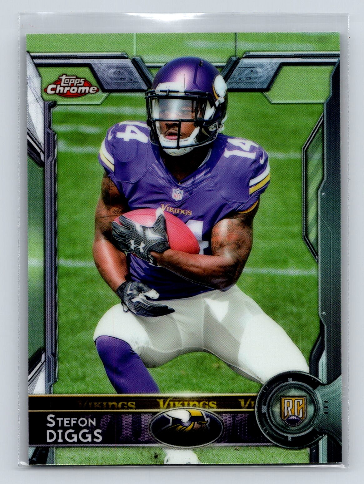 2015 Topps Chrome #148 Stefon Diggs