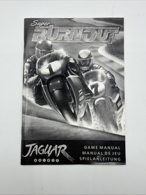 Super Burnout Atari Jaguar Complete With Original Box & Manual CIB
