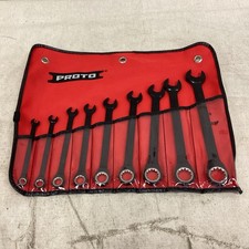 PROTO JSCR-9S Combination Wrench Set Black Chrome 9 Tools