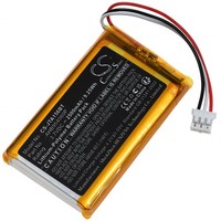 Akku Kompatibel Mit Jablotron Typ AHB954060P 3,7V 2500Mah/9Wh Li-Polymer Schwarz