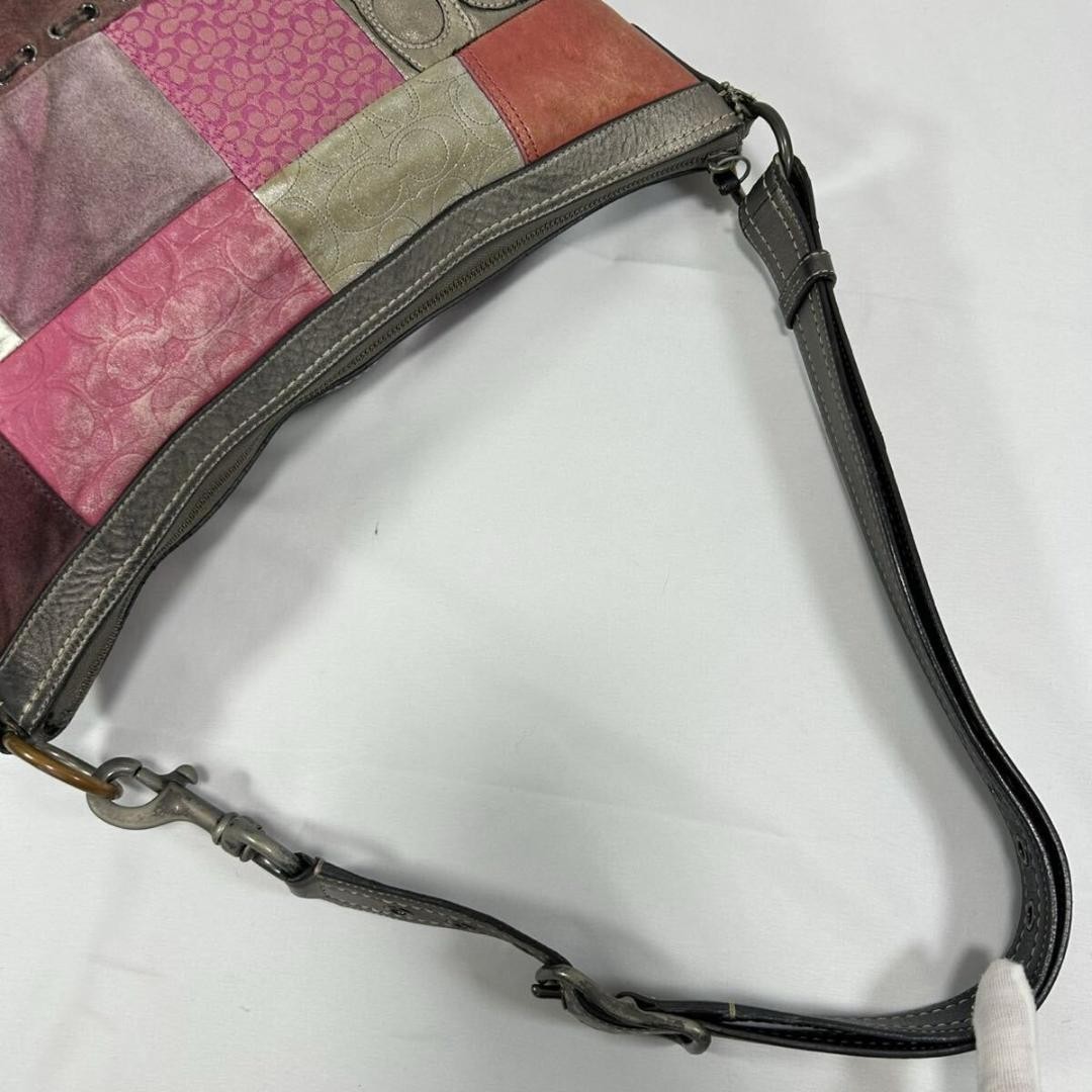 Excellent Condition Coach Soho Patchwork One Hand… - image 7