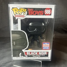 Funko Pop! The Boys Black Noir #986 SDCC 2021 Shared Summer Con New In Protector