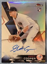 2018 TOPPS FINEST RC AUTO GARRETT COOPER (K)
