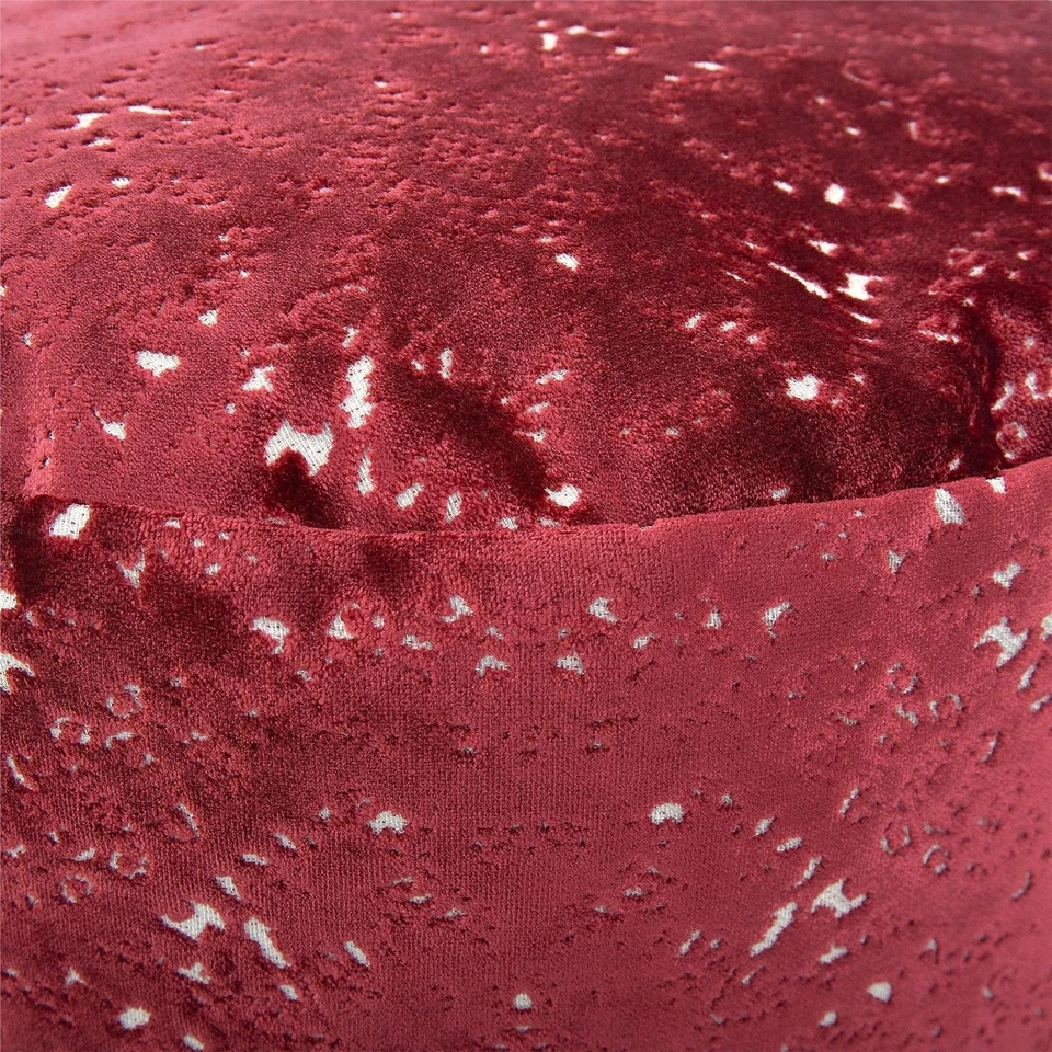 Ruby Round Pouf – Pisani Collection - Image 3 of 4