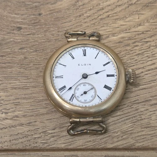 Antique Early 1900s Elgin Grade 354 Pocket Watch Model 2 15J 0s *Not Working