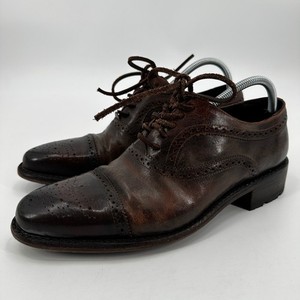 Freebird  Mens Sloane Oxford Size 11 Leather Dress Shoes  Brown Freebird Mens Sloane Size 11 Leather Dress Shoes (no Longer  main image 4