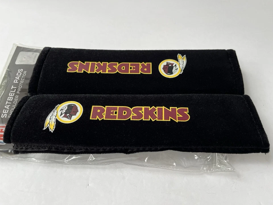 Almohadillas para cinturón de seguridad de fútbol americano NFL de los Washington Redskins Foto 2 de 4