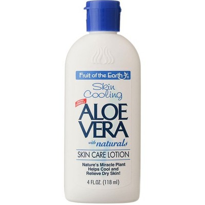 3 Pack Fruit Of The Earth Aloe Vera Skin Care Lotion, 4 fl oz